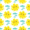 Summer pattern-05 Royalty Free Stock Photo